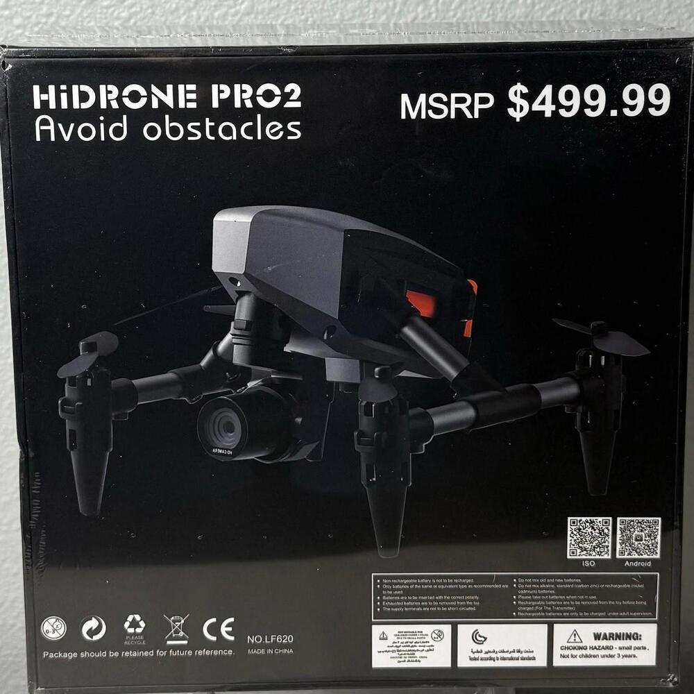 HI DRONE PRO 2 High-Definition Camera Drone Black quad copter‎ - Picture 1 of 3